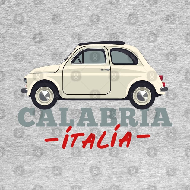 Calabria, Italia - Retro Style Design by DankFutura